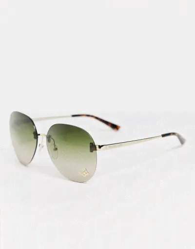 Солнцезащитные очки-авиаторы Michael Kors M1037]-Зеленый 9636178 (lpn6361028)-0