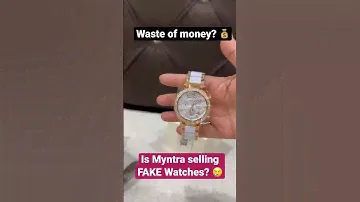 Fake or Original? Myntra Watch Review - Michael Kors | #Myntra #Watch #Review #Scam #HonestReview