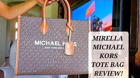 MIRELLA MICHAEL KORS MEDIUM  TOTE BAG REVIEW