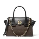 Сумка Michael Kors Carmen 30S0GNMS1L Brown Black Small Черная id#160241