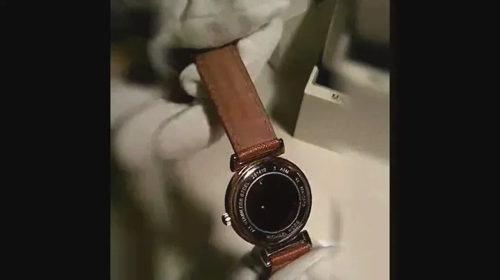 Unboxing Michael Kors Uhr Farbe Gold MK2375 Watch