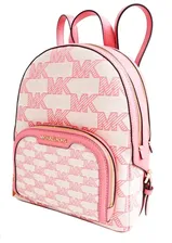 Рюкзак Michael Kors Jaycee Medium Pkt Backpack жаккардовый, чайная роза, новый 235061528271 (lpn23700500)