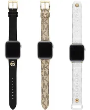 Ремешок для часов Michael Kors Multicolor Leather 38/40mm Apple Watch Band Interchangeable Set