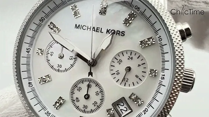 Montre Michael Kors Ritz MK5020 fond nacre chronomètre