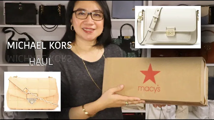 УДОВОЛЬСТВИЕ МЕЙСИ || MICHAEL KORS BAGS Большая стеганая сумка Soho и сумка через плечо Bradshaw