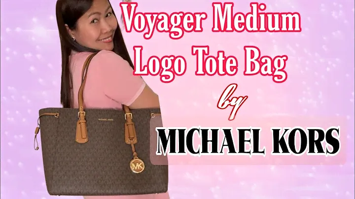 Michael Kors Voyager Medium Logo Tote Bag