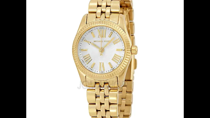 Michael KORS Ladies Gold Stainless Steel Bracelet MK3229