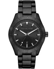 Мужские черные наручные часы MICHAEL KORS логотип