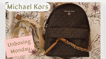 Michael Kors | Slater Extra Small Logo Convertible Backpack | Unboxing Monday | Reviews By Alexis