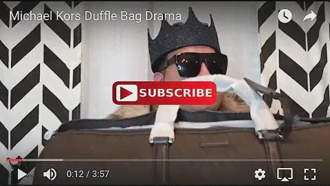 Michael Kors Duffle Bag Drama