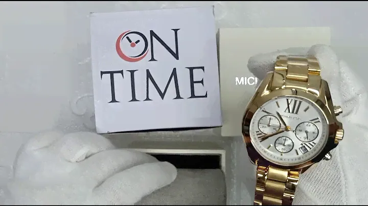 Unboxing Michael Kors Mini Bradshaw Gold MK6267