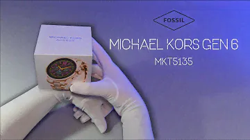 Michael Kors Gen 6 Access smartwatch MKT5135 unboxing