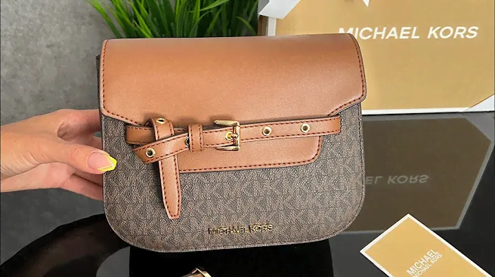 MICHAEL KORS Emilia Small Logo Crossbody Bag (brown)