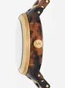 Часы Michael Kors Runway Gold-Tone and Tortoiseshell Acetate Watch, коричневый mk7354 | tortoise (mbz149818)